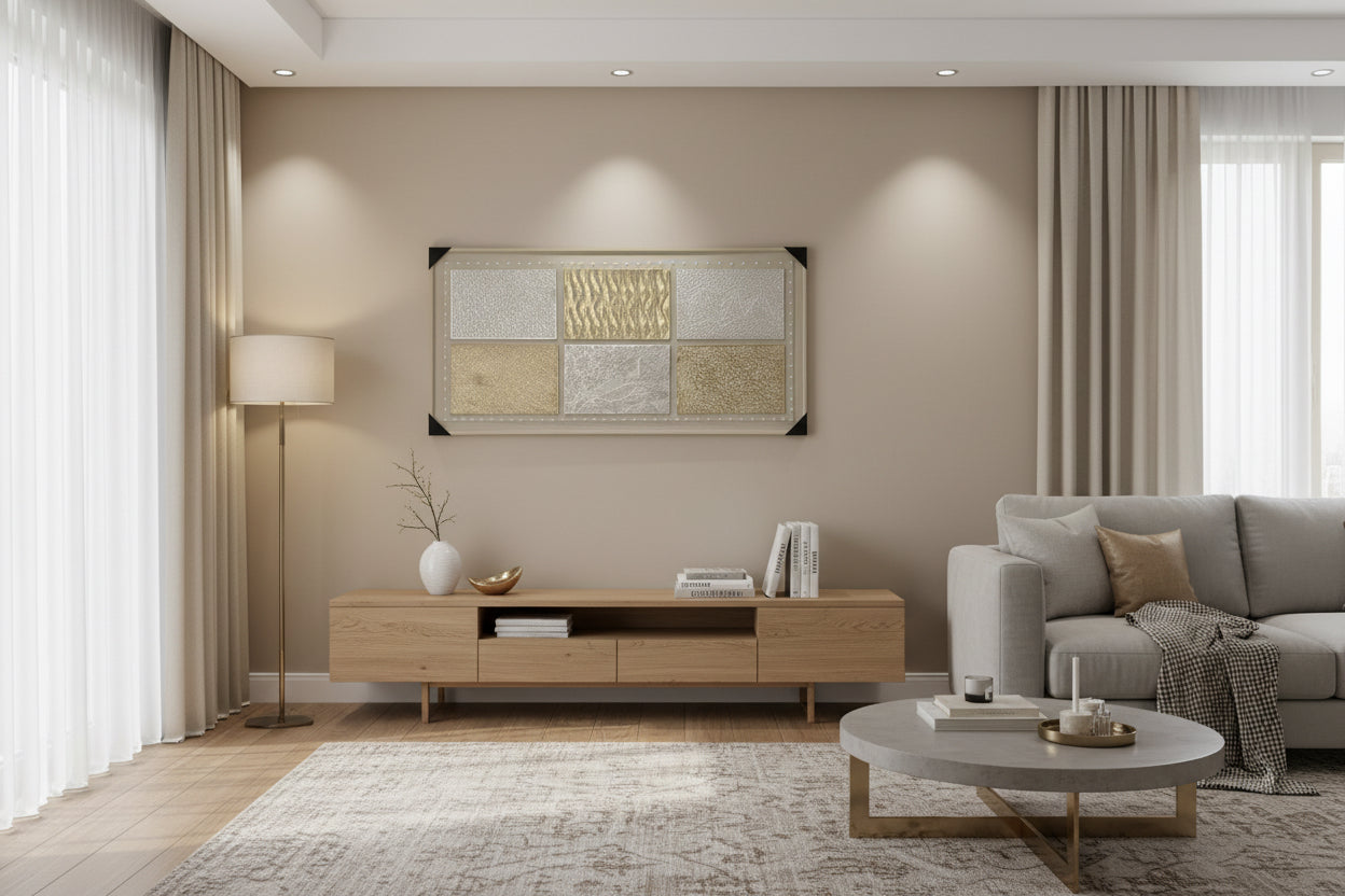 Canvas handwork wall painting