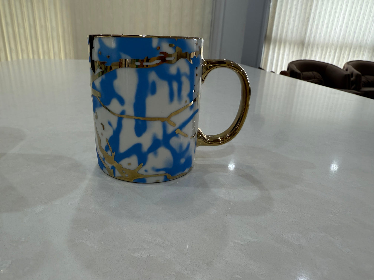 Ceramic Gold line Coffee Mugs