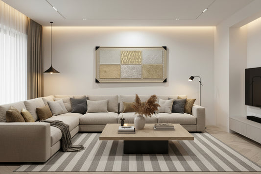 Canvas handwork wall painting