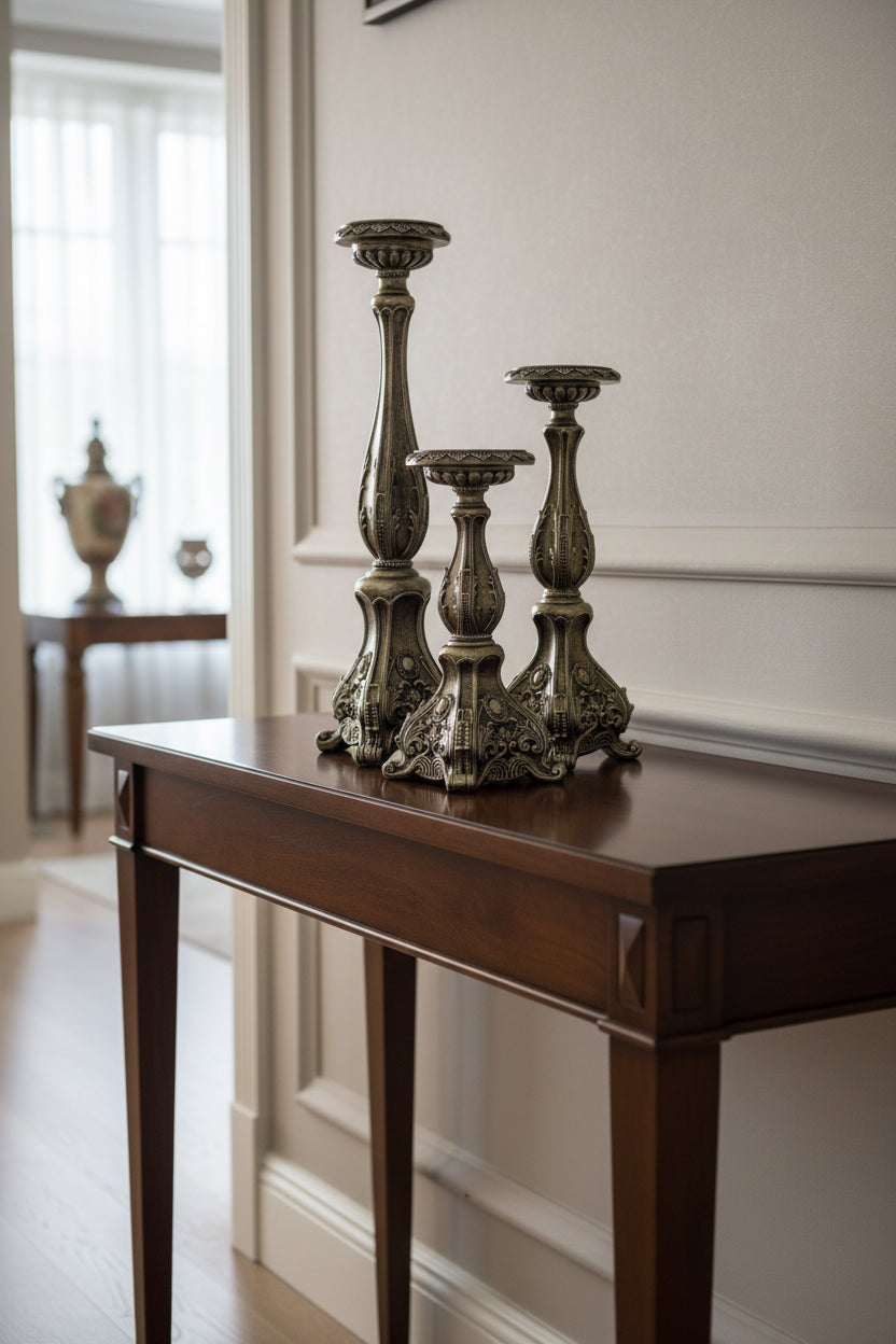 Resin Candle Holder large