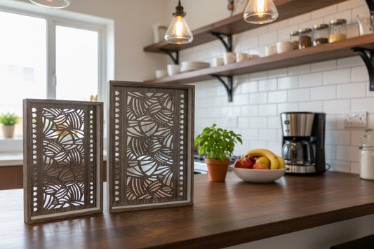 Wooden Tray set 2 pcs