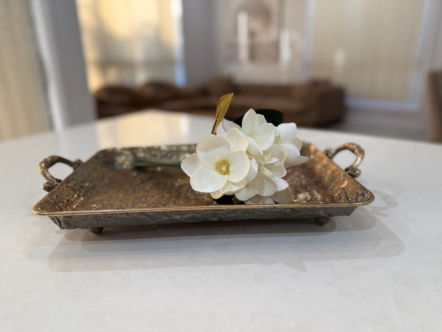 Metal rectangle Tray Set 2pcs