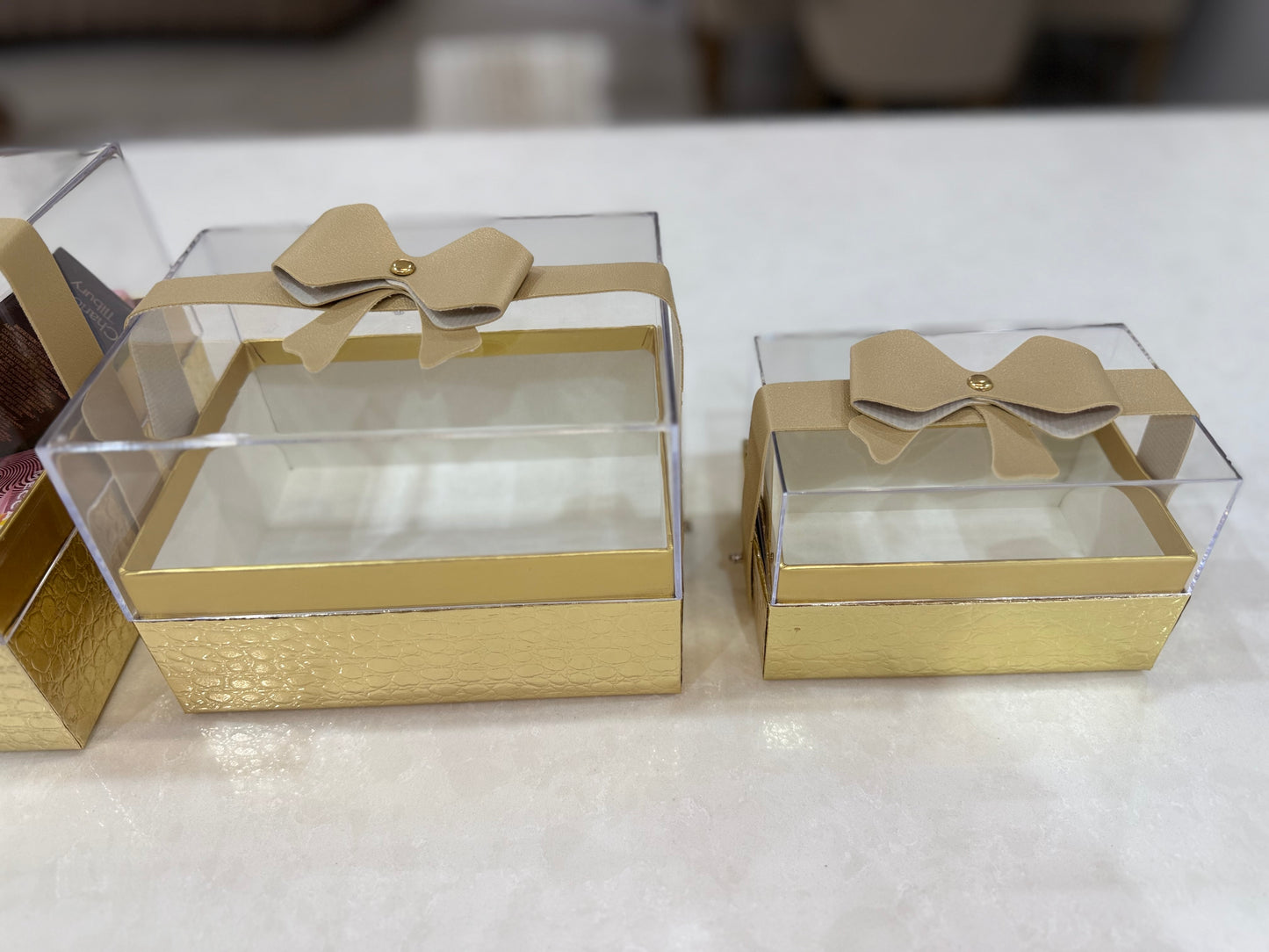 Set of three Luxe Gift box
